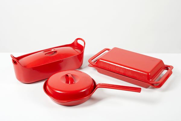 Timo Sarpaneva - Set di tre pentole 