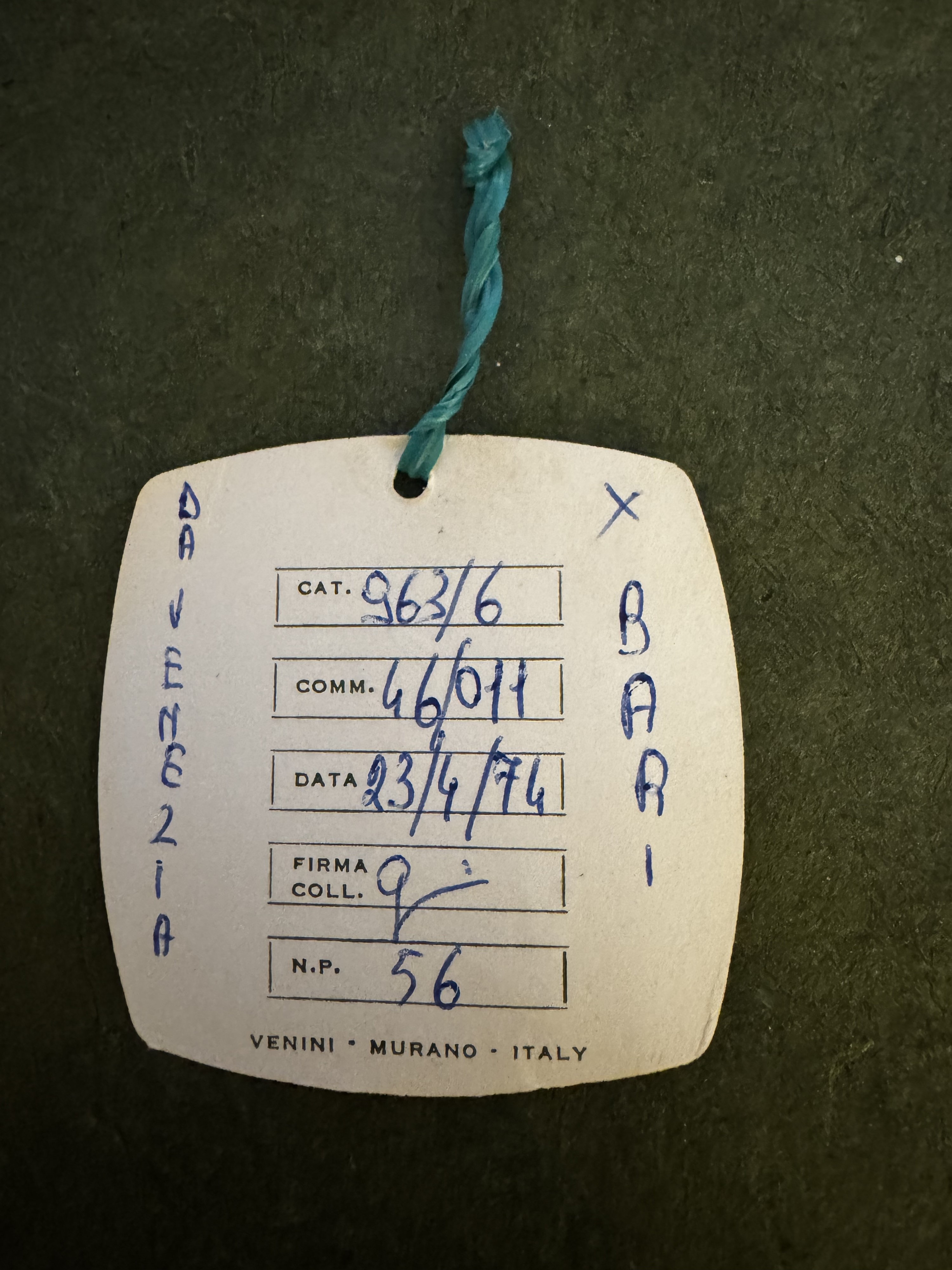 Lampadario Trilobo Mod 963/6