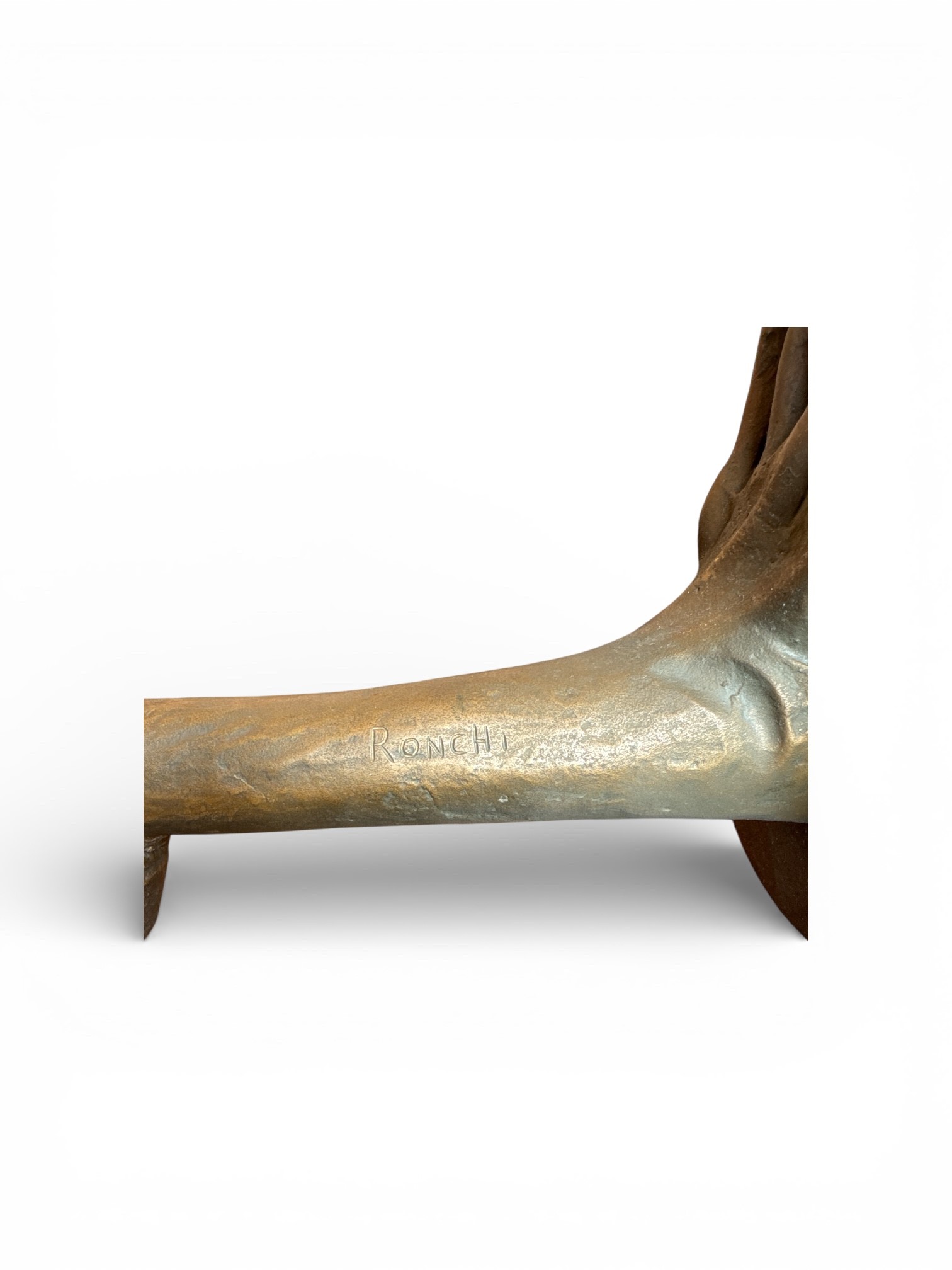 Cesare Ronchi - Senza titolo, scultura in bronzo