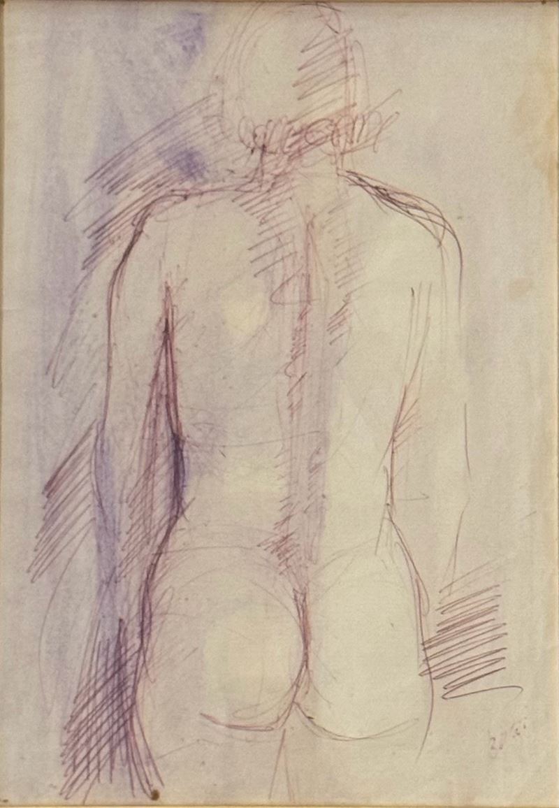 Anselmo Bucci : Anselmo Bucci   - Tecnica mista su carta - Asta Grafiche e Dipinti del XX secolo - Fidelis Auctions