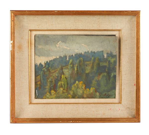 Lina Rosso - "Nebbia sul bosco"