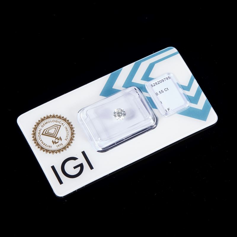 Diamante in blister  - Asta GIOIELLI E PREZIOSI - Fidelis Auctions