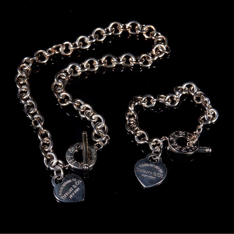 Parure Tiffany & Co in argento  - Asta GIOIELLI E PREZIOSI - Fidelis Auctions