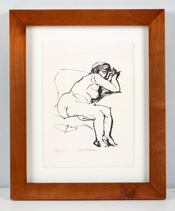 Domenico Cantatore - Nudo