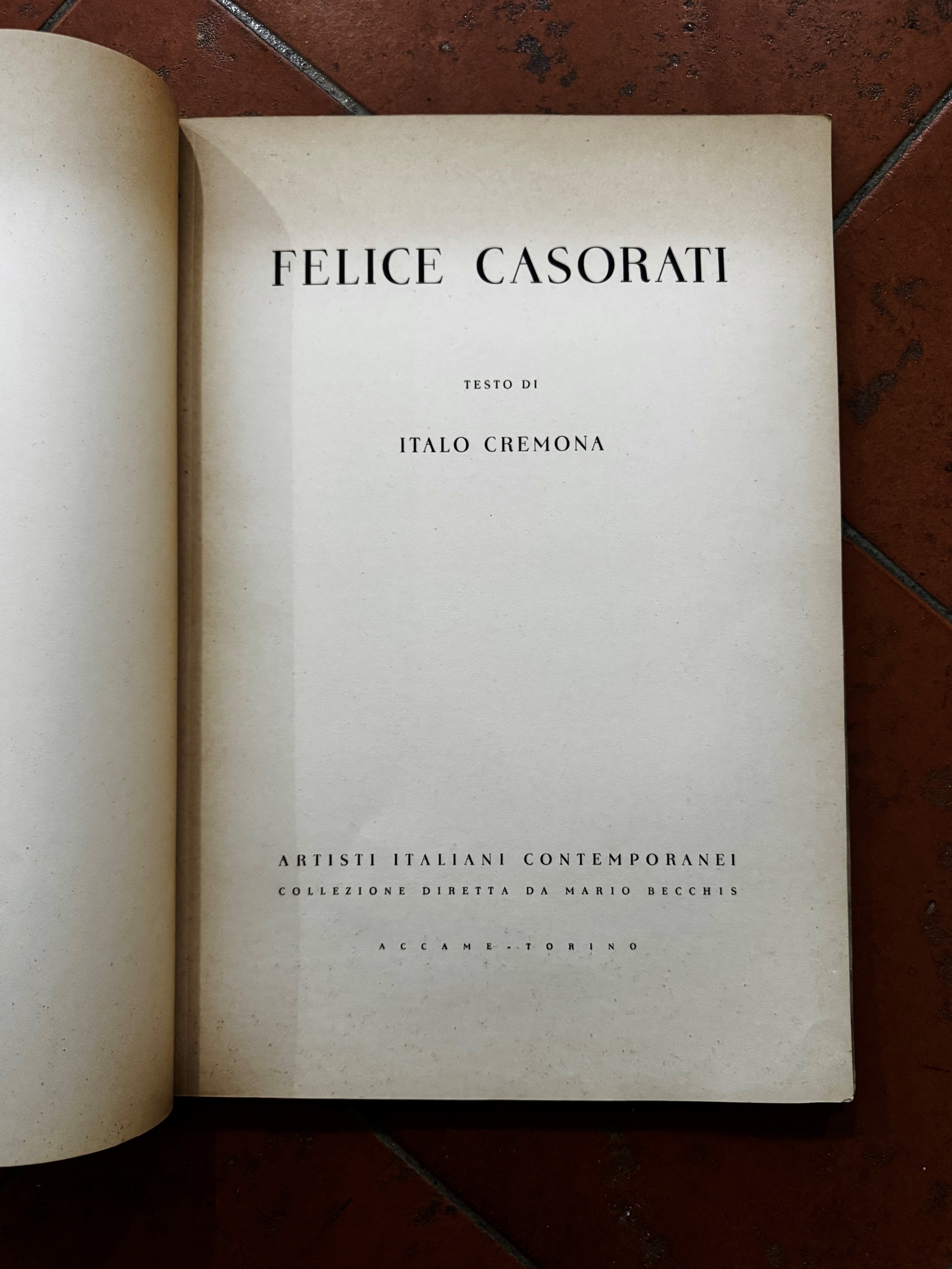 "Felice Casorati"