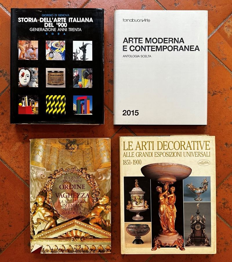 Lotto composto da 4 libri  - Asta Libri e Cataloghi d'Arte - Fidelis Auctions