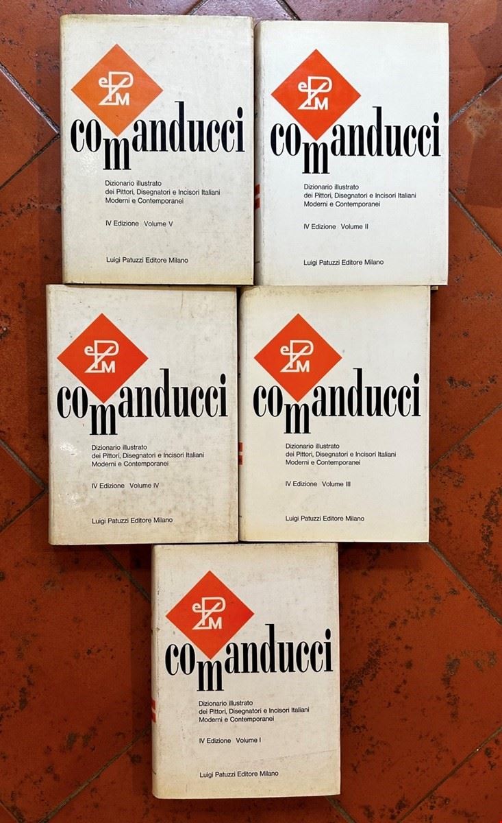 "Dizionario Illustrato dei Pittori, Disegnatori e Incisori Italiani Moderni e Contemporanei"  (1970)  - Asta Libri e Cataloghi d'Arte - Fidelis Auctions