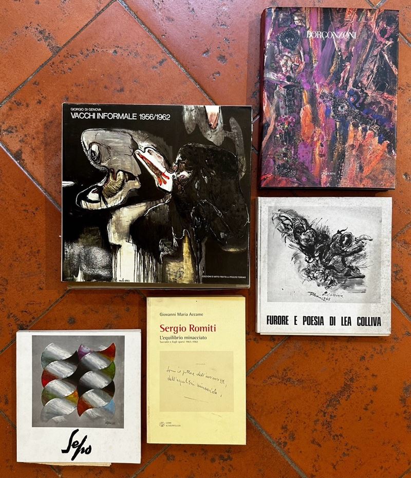 Lotto composto da 5 libri  - Asta Libri e Cataloghi d'Arte - Fidelis Auctions