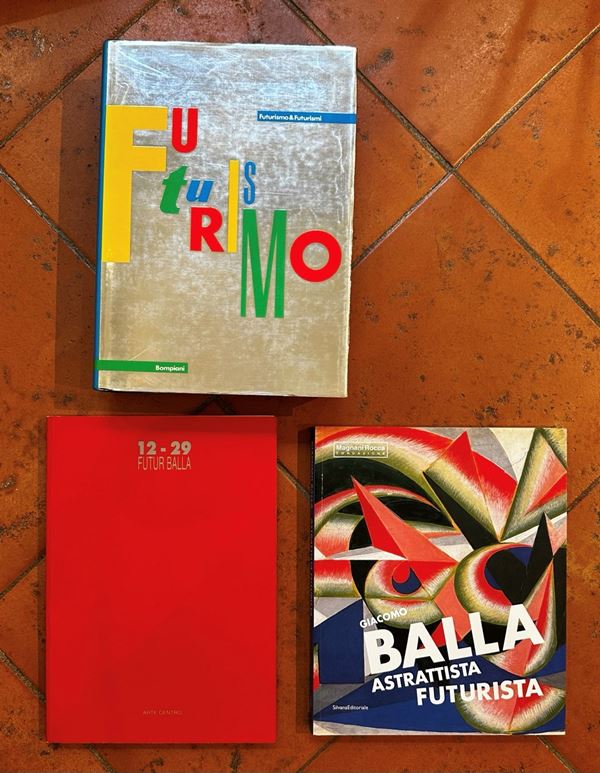 Lotto composto da 3 libri sul Futurismo 