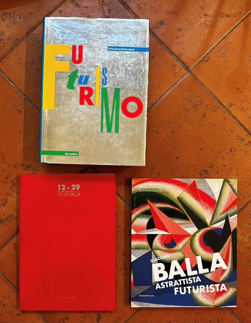 Lotto composto da 3 libri sul Futurismo   - Asta Libri e Cataloghi d'Arte - Fidelis Auctions