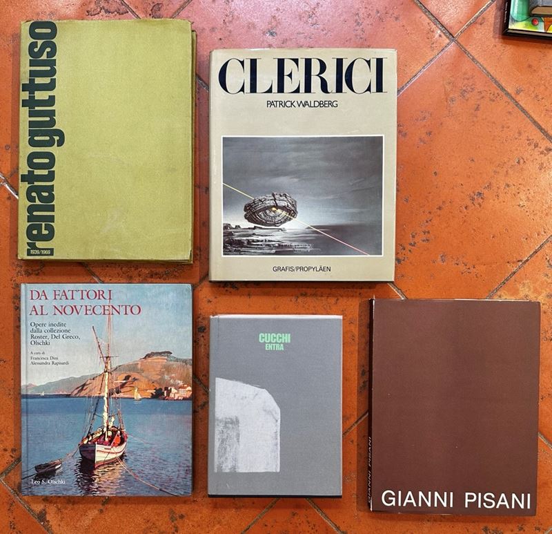 Lotto composto da 5 libri  - Asta Libri e Cataloghi d'Arte - Fidelis Auctions