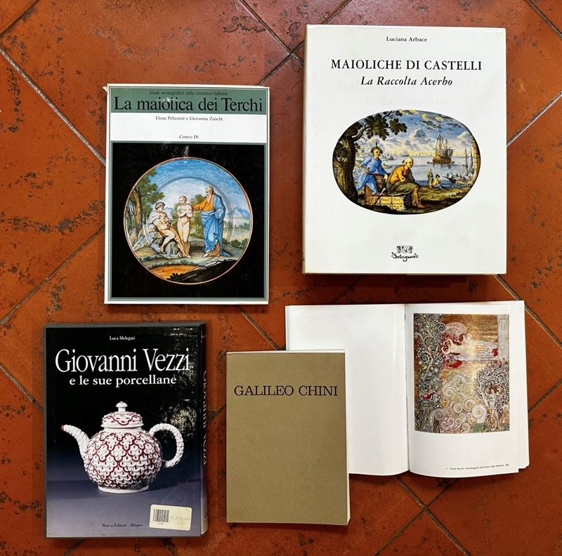 Lotto composto da 5 libri  - Asta Libri e Cataloghi d'Arte - Fidelis Auctions