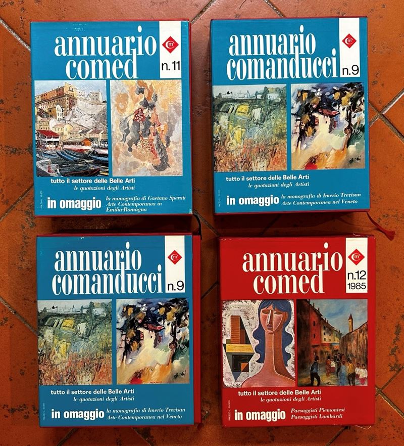 Lotto composto da 5 volumi Comanducci  - Asta Libri e Cataloghi d'Arte - Fidelis Auctions