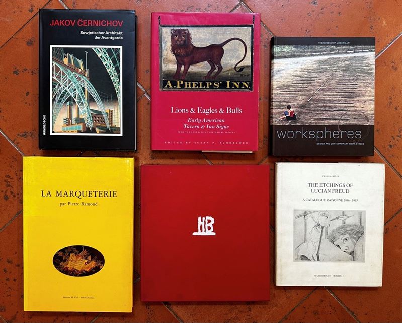 Lotto composto da 6 libri  - Asta Libri e Cataloghi d'Arte - Fidelis Auctions