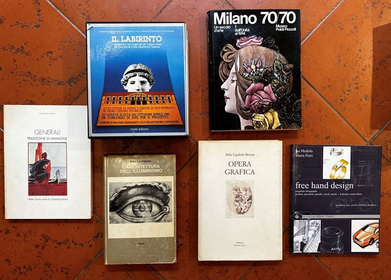 Lotto composto da 6 libri  - Asta Libri e Cataloghi d'Arte - Fidelis Auctions