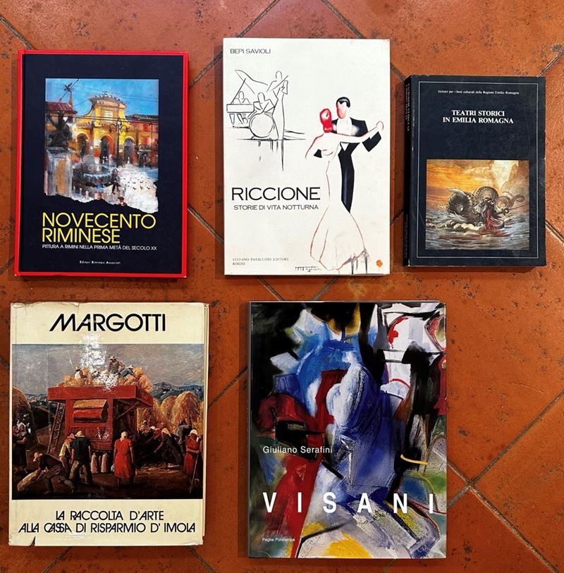 Lotto composto da 5 libri  - Asta Libri e Cataloghi d'Arte - Fidelis Auctions