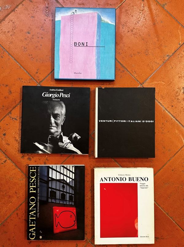 Lotto composto da 5 libri