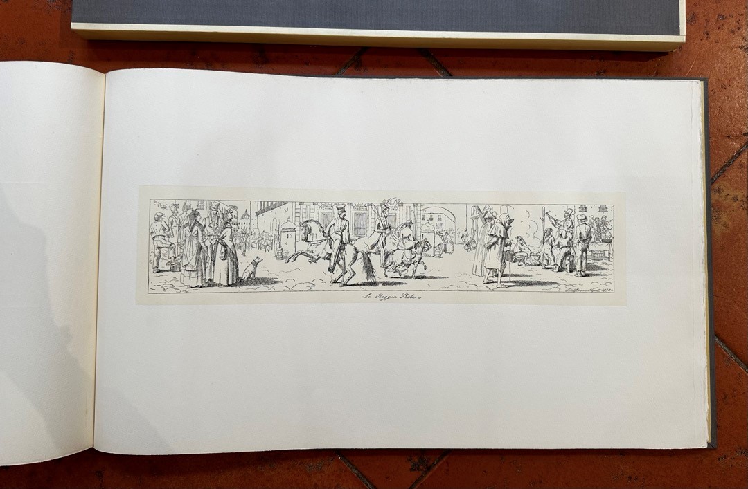 "Panorama delle Scene Popolari di Napoli 1832"