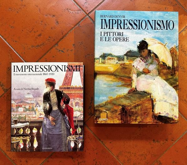 Lotto composto da 2 libri sull'Impressionismo