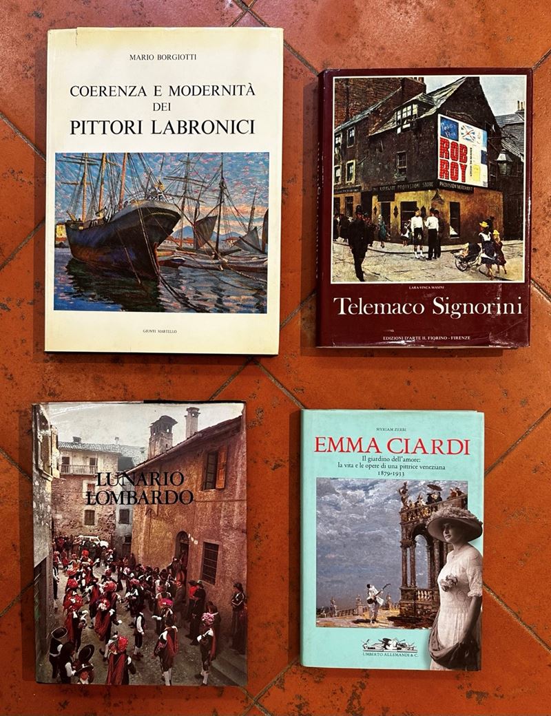 Lotto composto da 4 libri  - Asta Libri e Cataloghi d'Arte - Fidelis Auctions