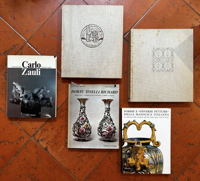 Lotto composto da 5 libri  - Asta Libri e Cataloghi d'Arte - Fidelis Auctions