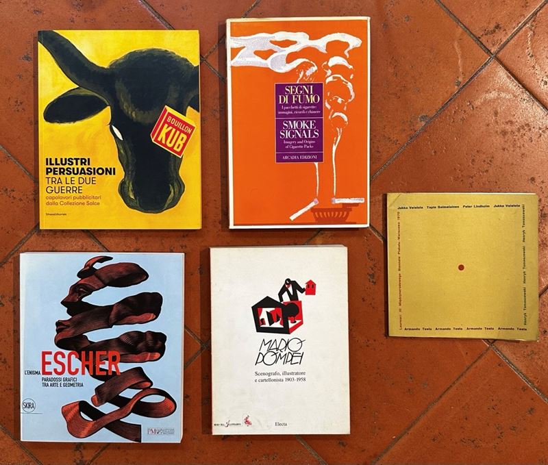 Lotto composto da 5 libri  - Asta Libri e Cataloghi d'Arte - Fidelis Auctions