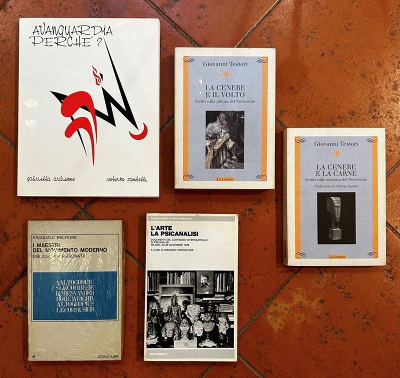 Lotto composto da 5 libri  - Asta Libri e Cataloghi d'Arte - Fidelis Auctions