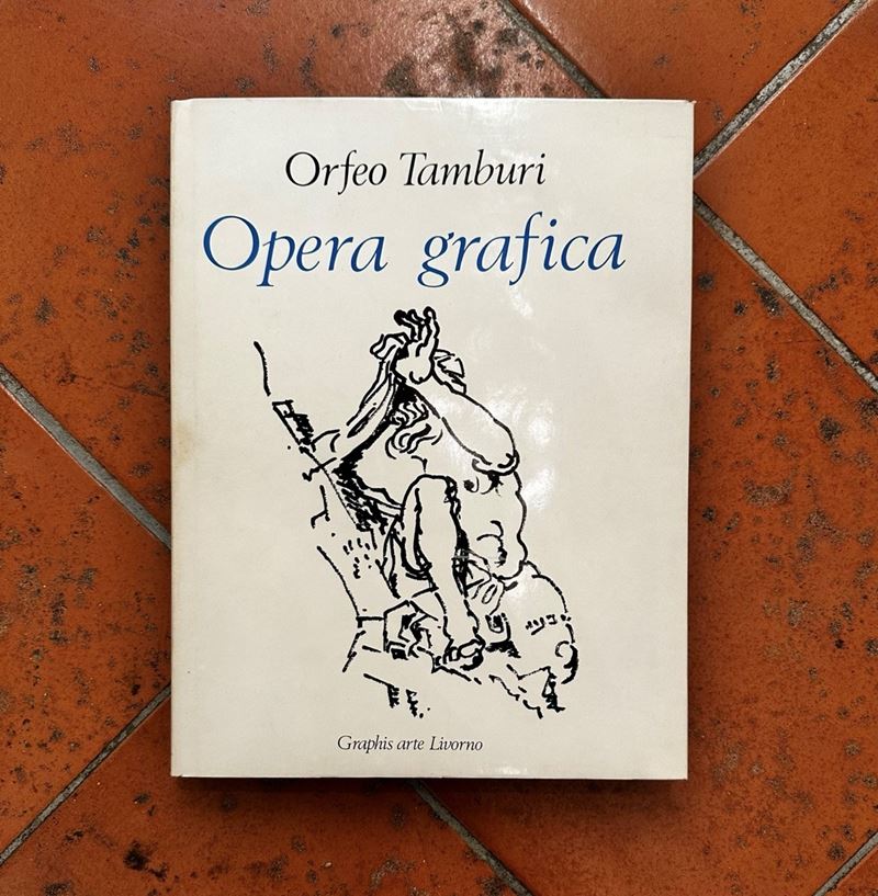 “Opera Grafica. Orfeo Tamburi”  (1971)  - Asta Libri e Cataloghi d'Arte - Fidelis Auctions