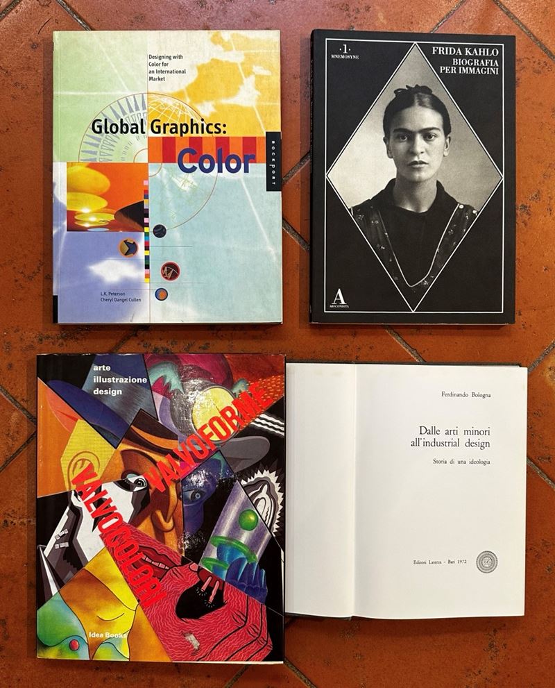 Lotto composto da 4 libri  - Asta Libri e Cataloghi d'Arte - Fidelis Auctions