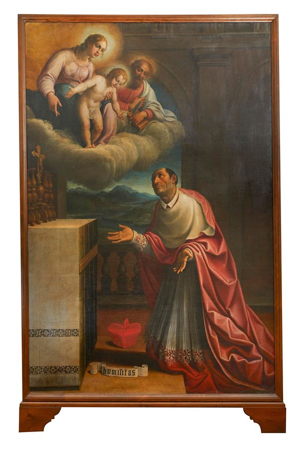 Antonia Pinelli - "San Carlo Borromeo orante"