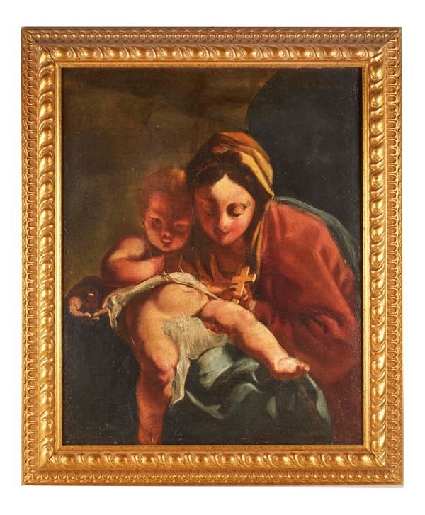 Federico Bencovich - "Madonna con Bambino"