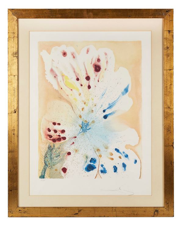 Salvador Dal&#236; - "L'éléphant bleu"