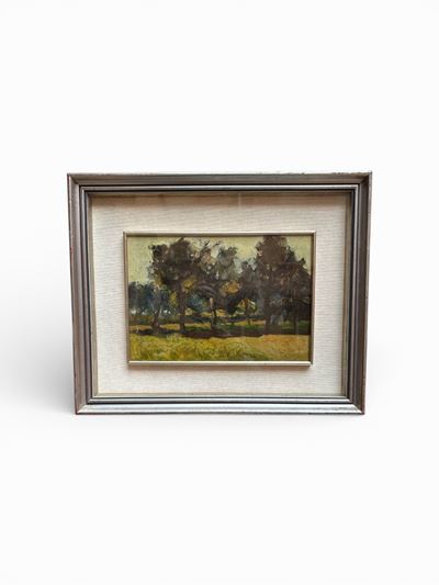Natura morta, 1949, olio su cartone