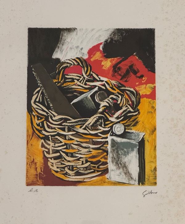 Renato Guttuso - "Natura morta"