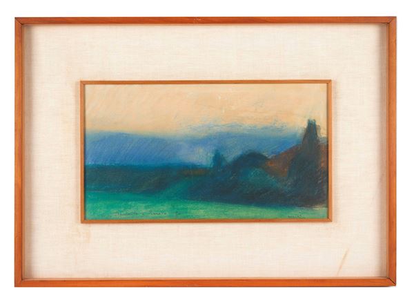 Dino Boschi - "Tramonto a Pianoro"