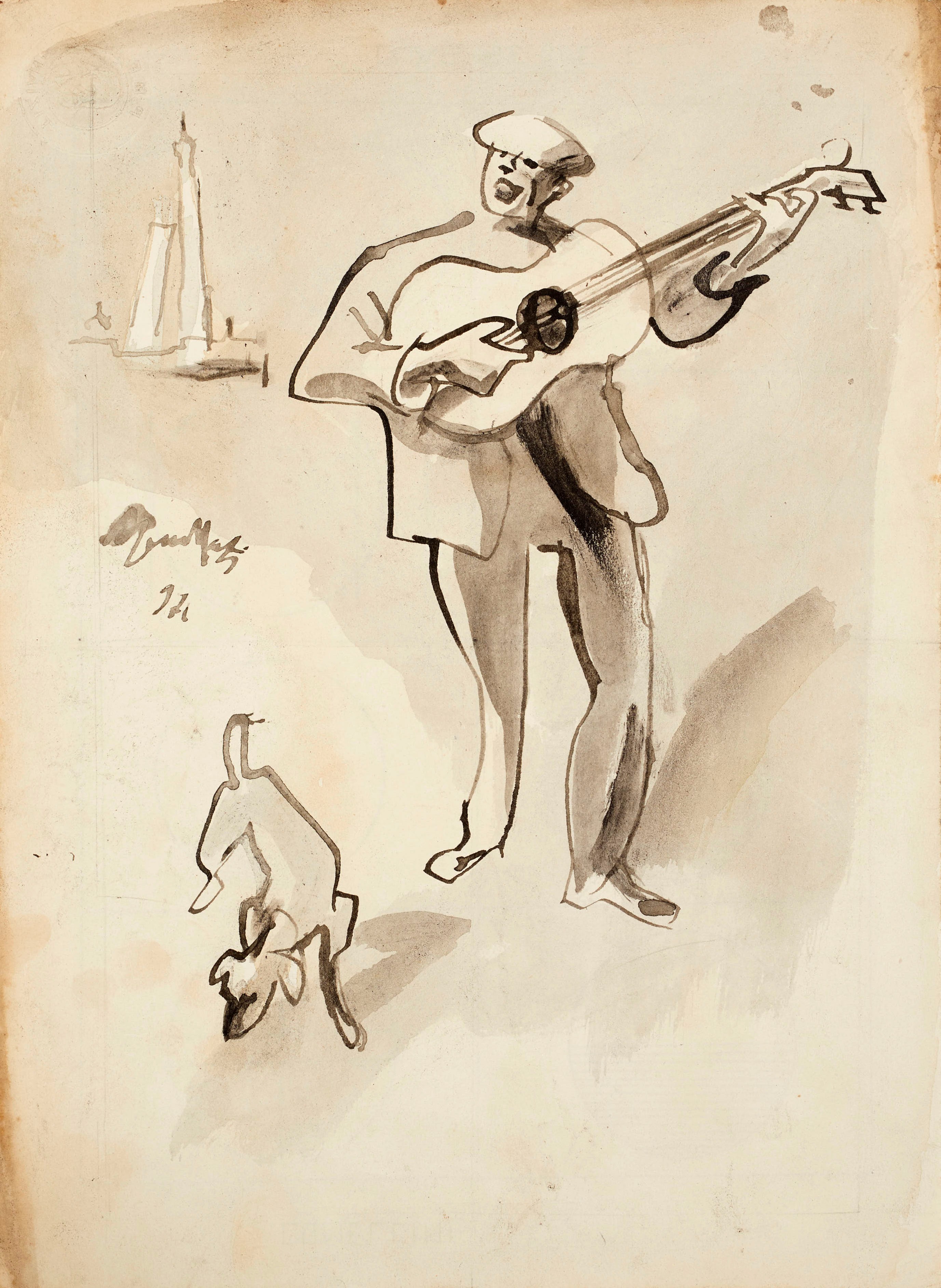Alessandro Cervellati - Sei acquerelli