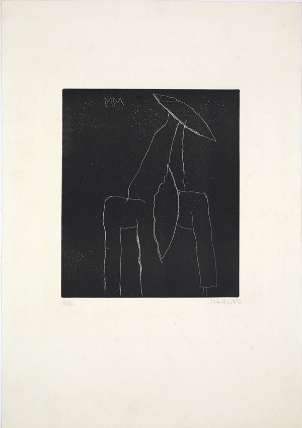 Marino Marini - "Senza titolo"