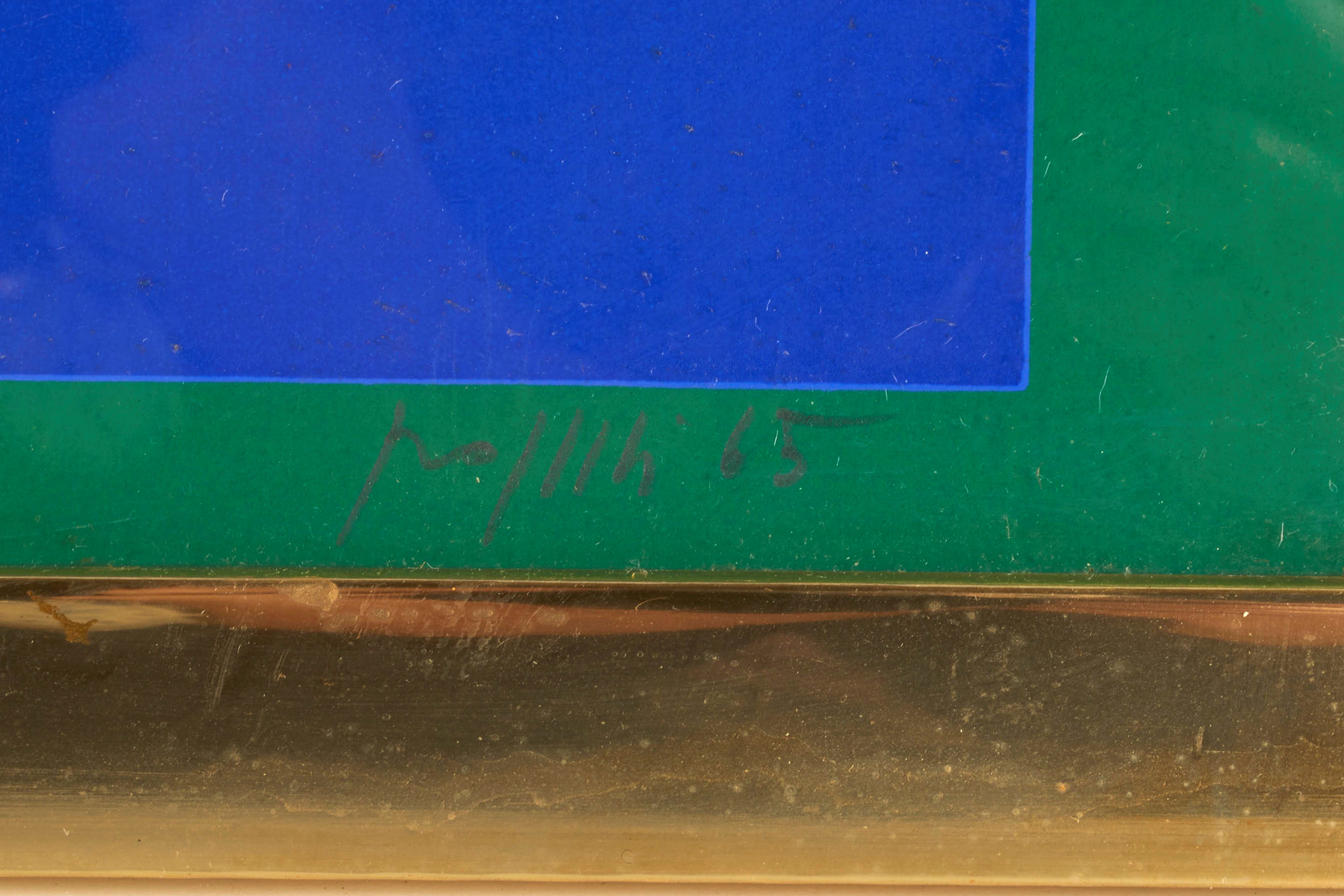 Concetto Pozzati - Senza titolo - Litografia a colori su carta