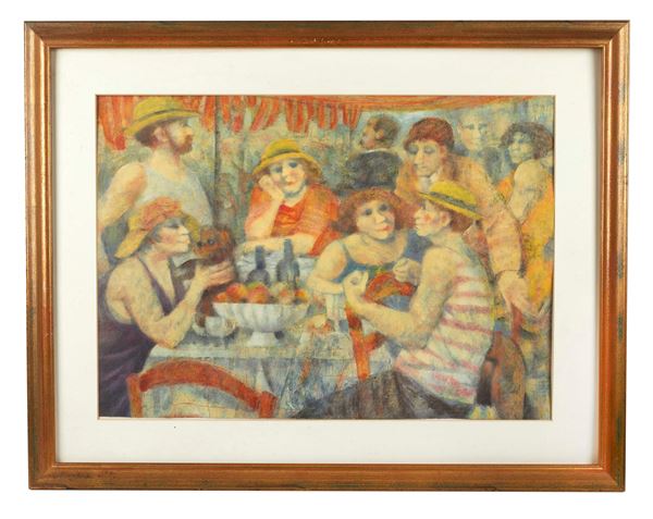 Remo Squillantini - "Figure al bar"