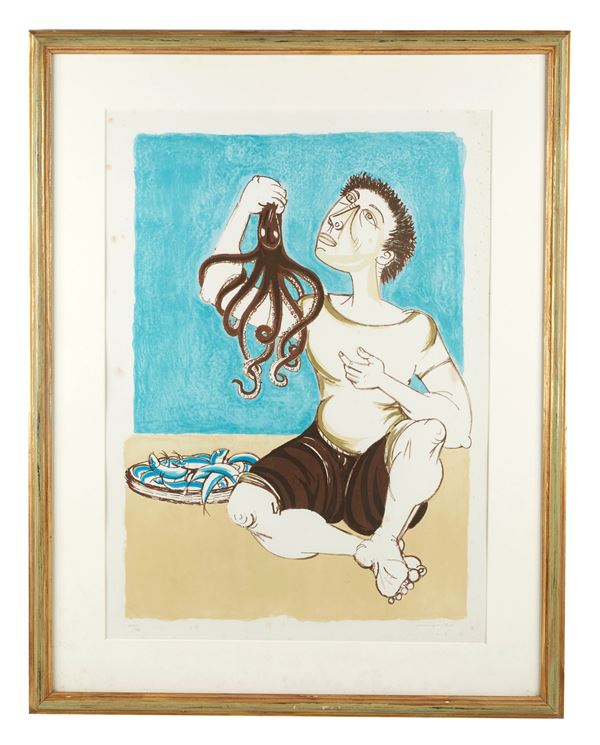 Giuseppe Migneco - "Senza titolo"