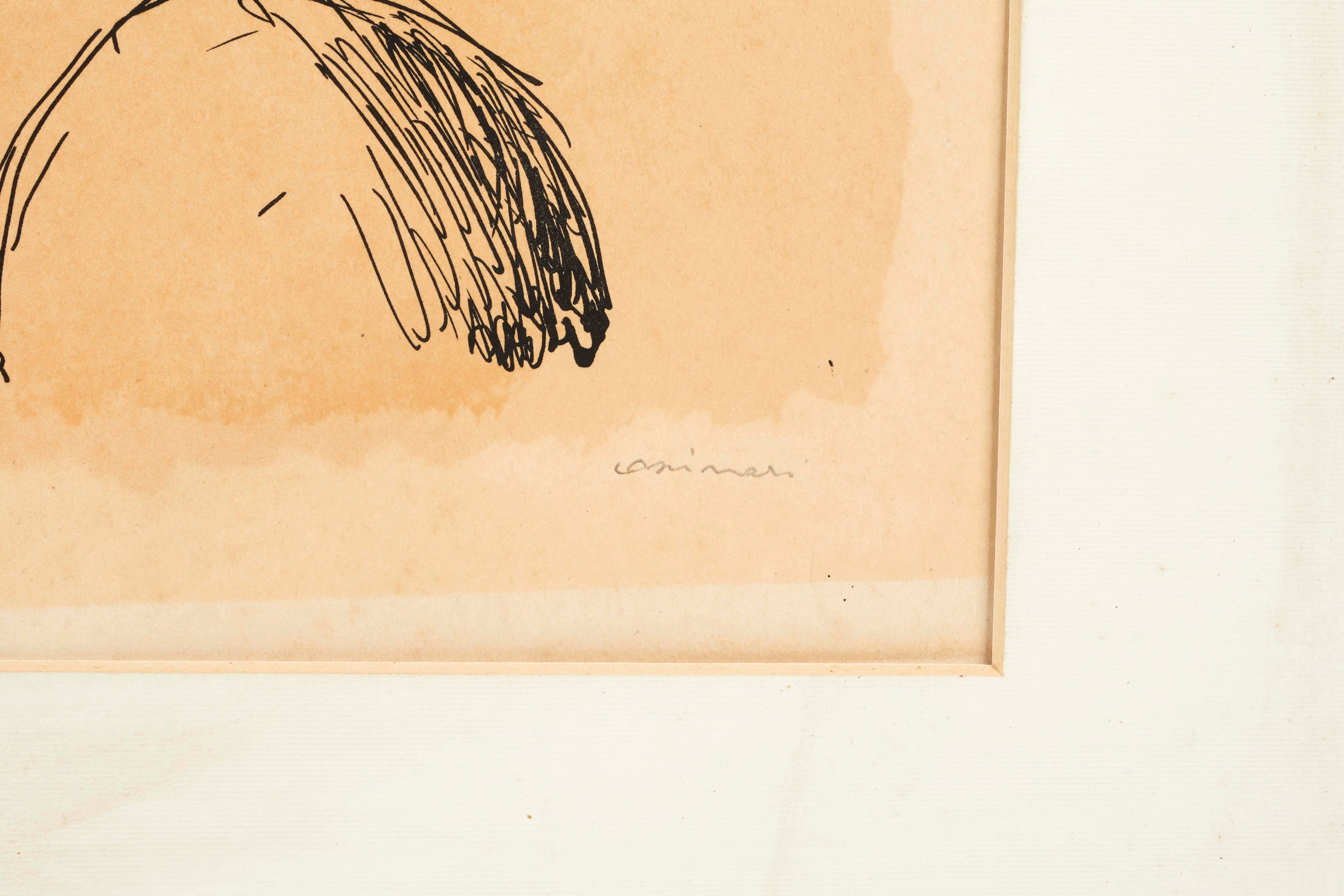 Bruno Cassinari - Senza titolo - Litografia a colori su carta