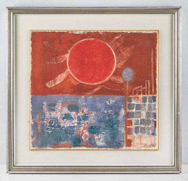 Bruno Saetti - Affresco