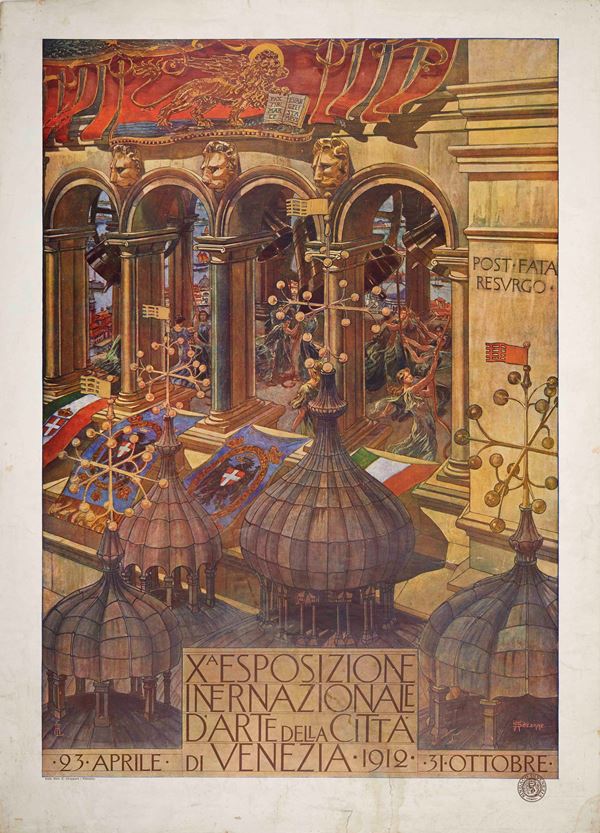 Augusto Sezanne - "X Esposizione Internazionale d'Arte della città di Venezia 1912"