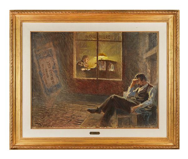 Augusto Majani - "Banchiere"