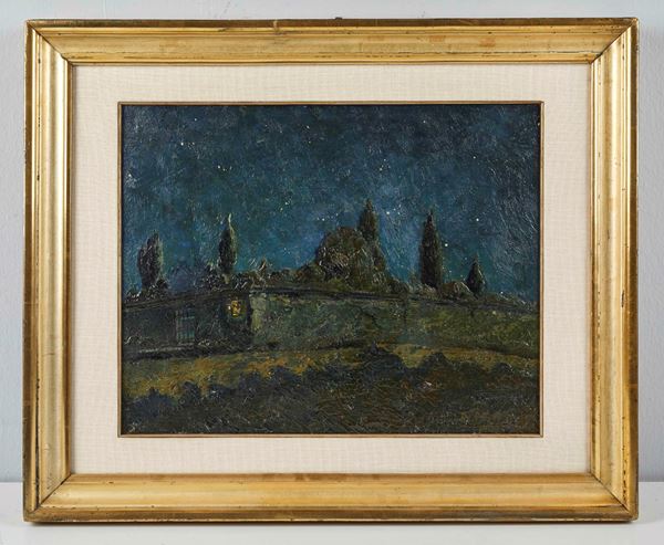 Antonio Maria Nardi - "Paesaggio notturno"