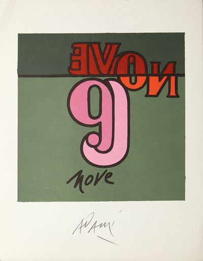 Senza titolo (riproduzione fotolitografica a 7 colori offset)