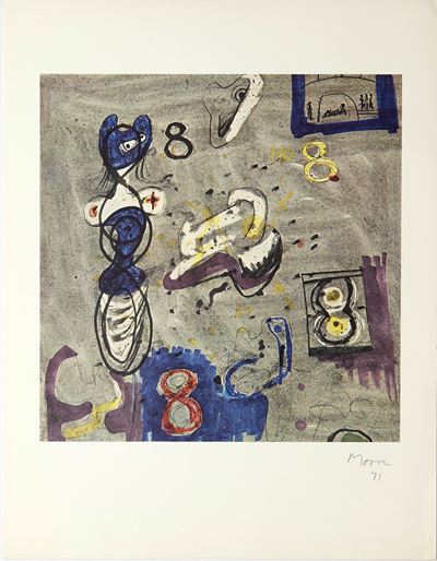 Senza titolo (fotolito, 5 colori offset), 1971
