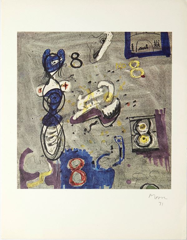 Henry Moore - "Senza titolo"