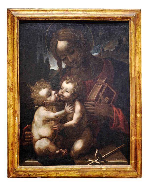 Leonardo da Vinci - 'Madonna con Bambino