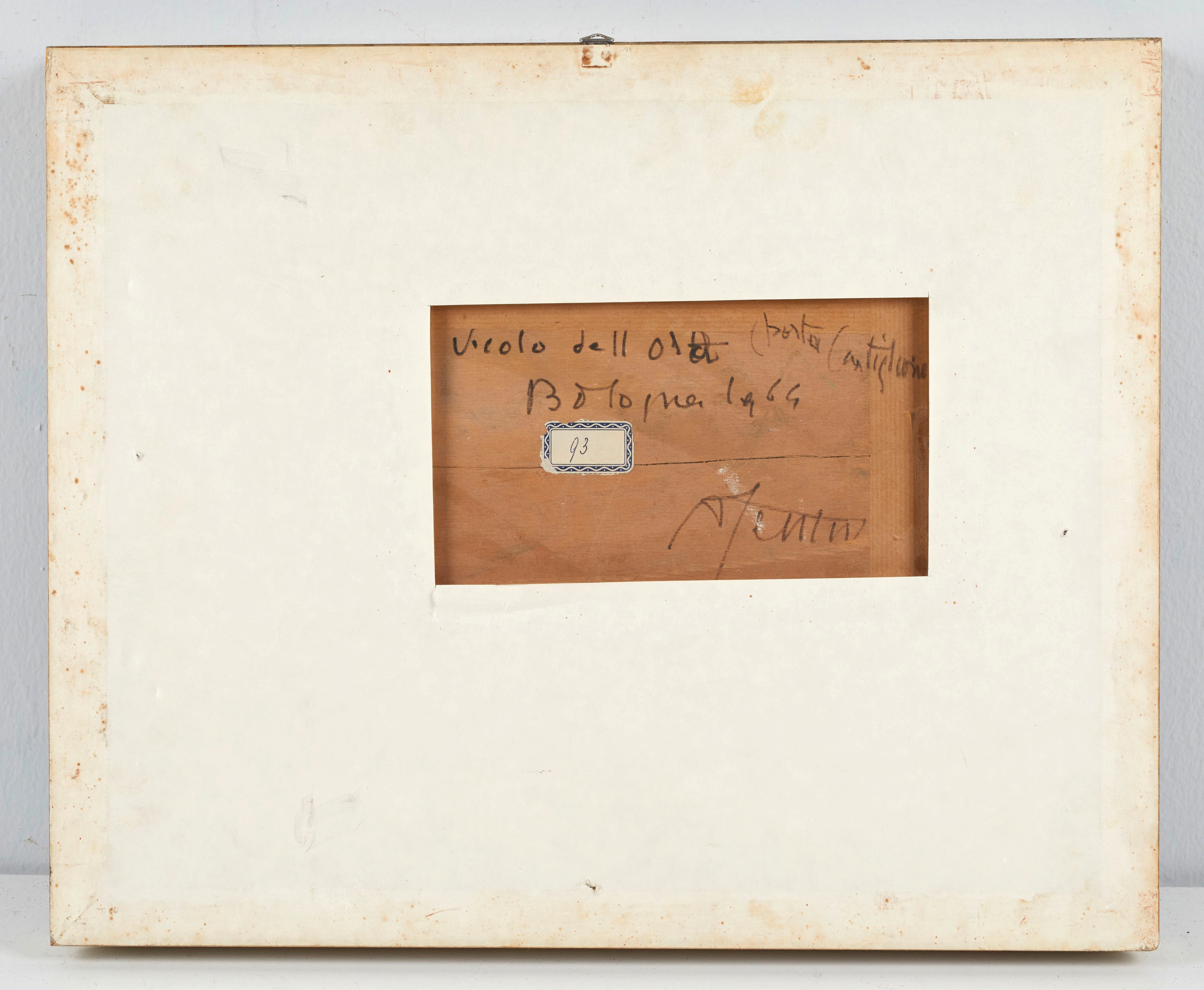 "Vicolo dell'oro (Porta Castiglione)"